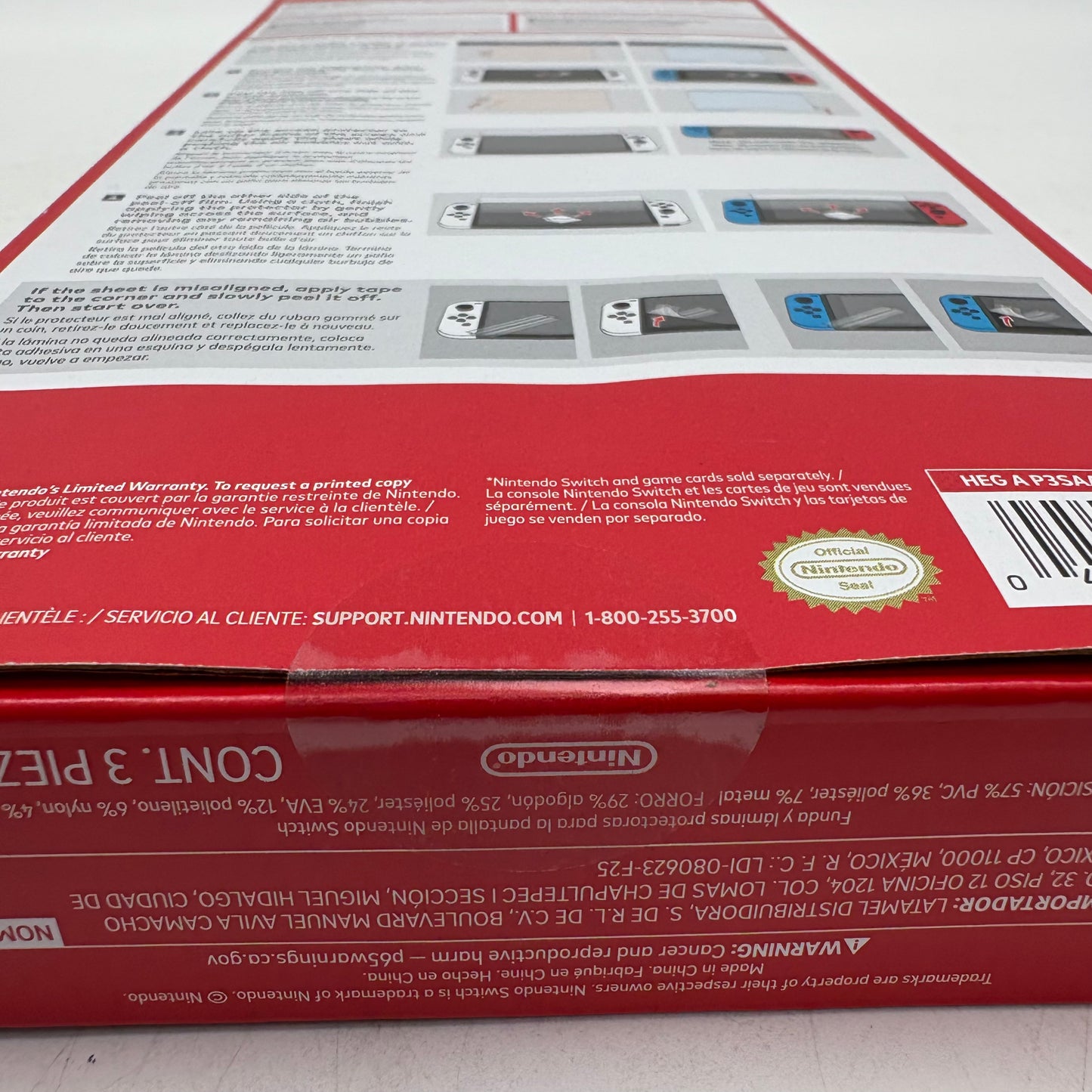 New Nintendo Switch Carrying Case & Screen Protector HEGAP3SAA