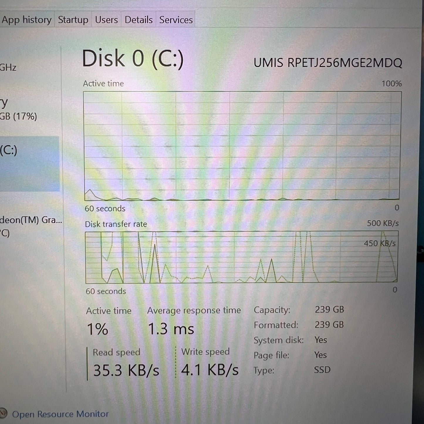 Lenovo T14 Gen 2i 20XLS09H00 14" Ryzen 5 Pro 5650U 2.3GHz 16GB RAM 256GB SSD