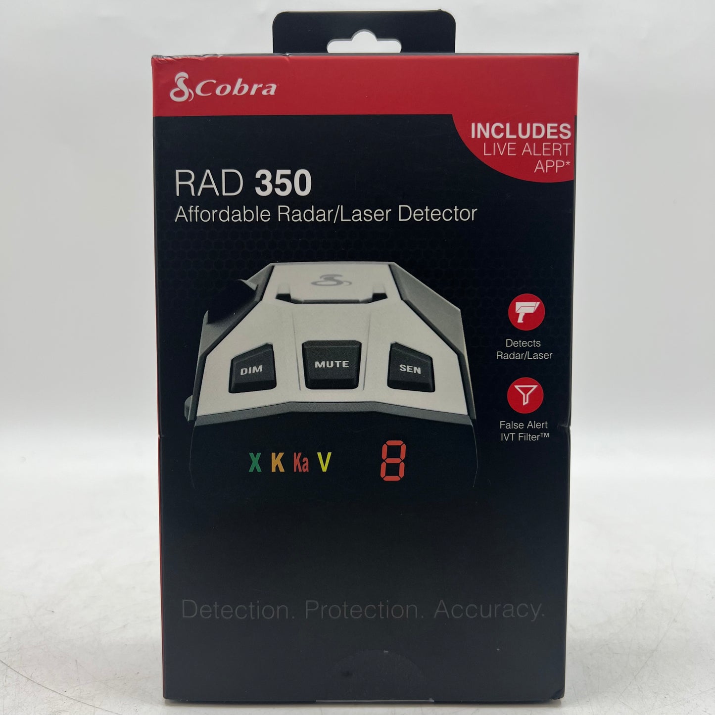 New Cobra RAD 350 Radar & Laser Detector