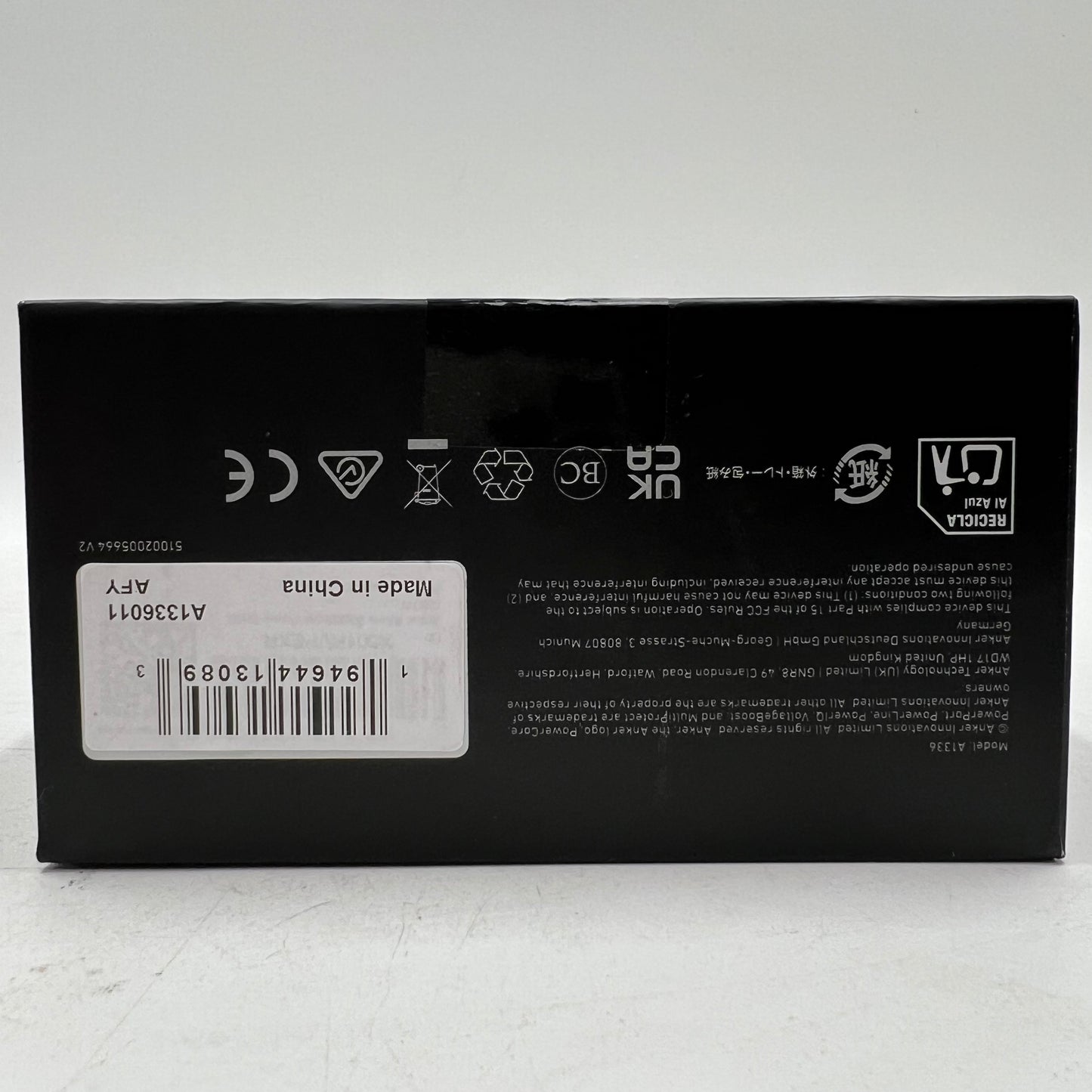 New Anker Prime Power Bank Portable Charger for Travel A1336
