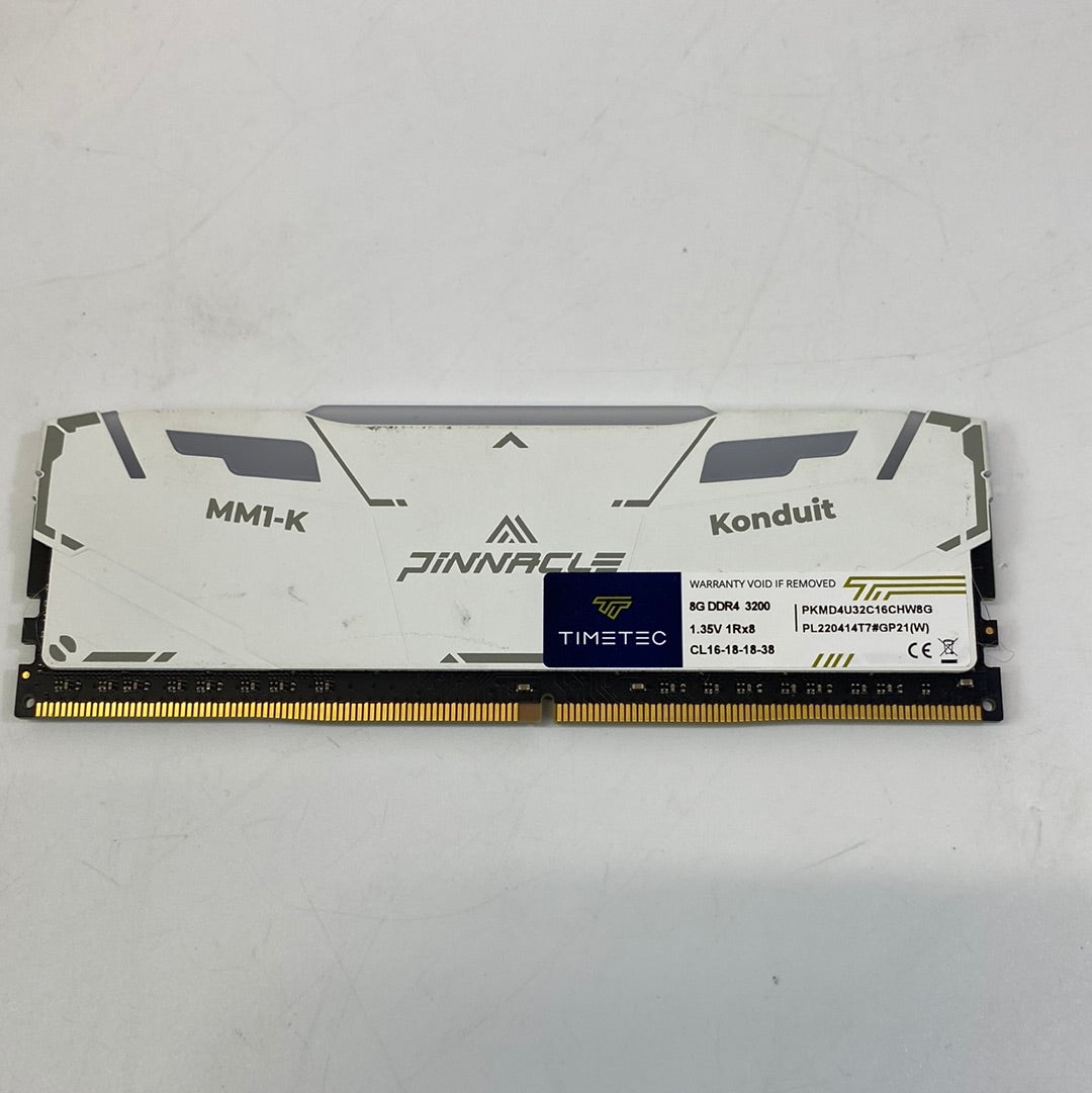 TimeTec Pinnacle MM1 Konduit 8GB DDR4 3200MHz RAM PKMD4U32C16CHW8G