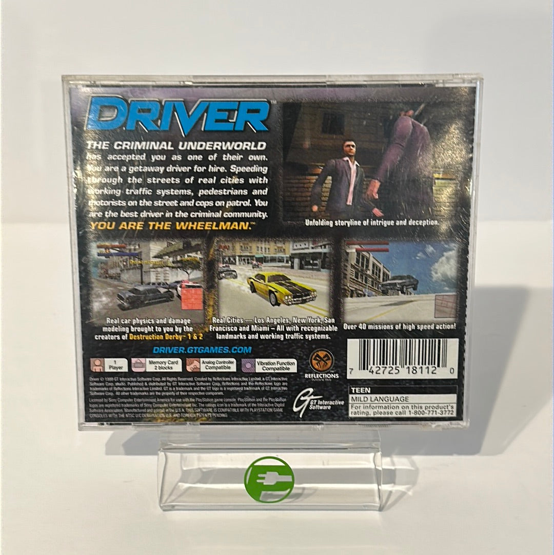 Driver You Are The Wheelman (Sony Playstation 1 PS1, 1999)