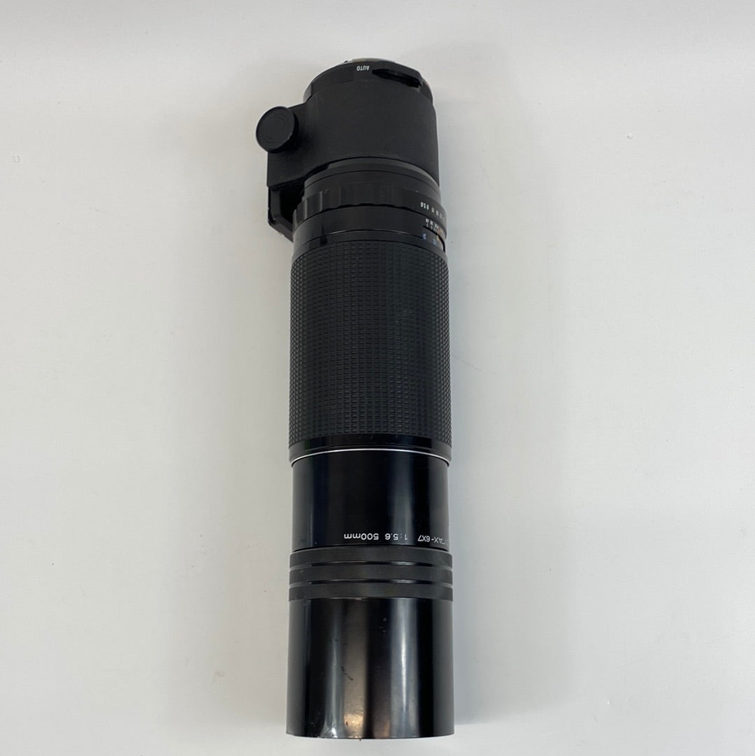 SMC Pentax-6X7 500MM f/5.6 Telephoto lens with built in Lens hood