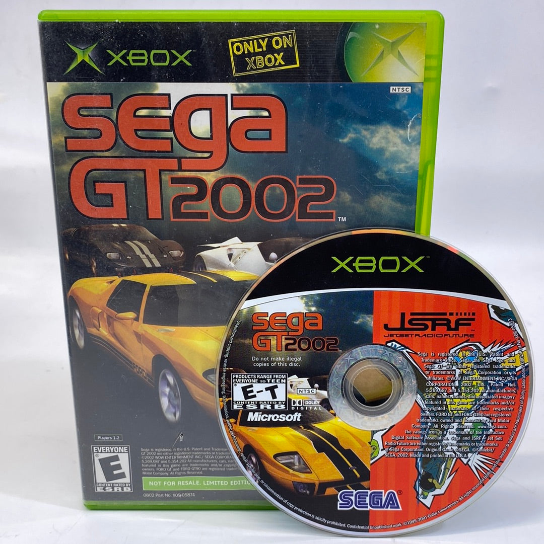 JSRF Jet Set Radio Future & Sega GT 2002 (Microsoft Xbox, 2002)