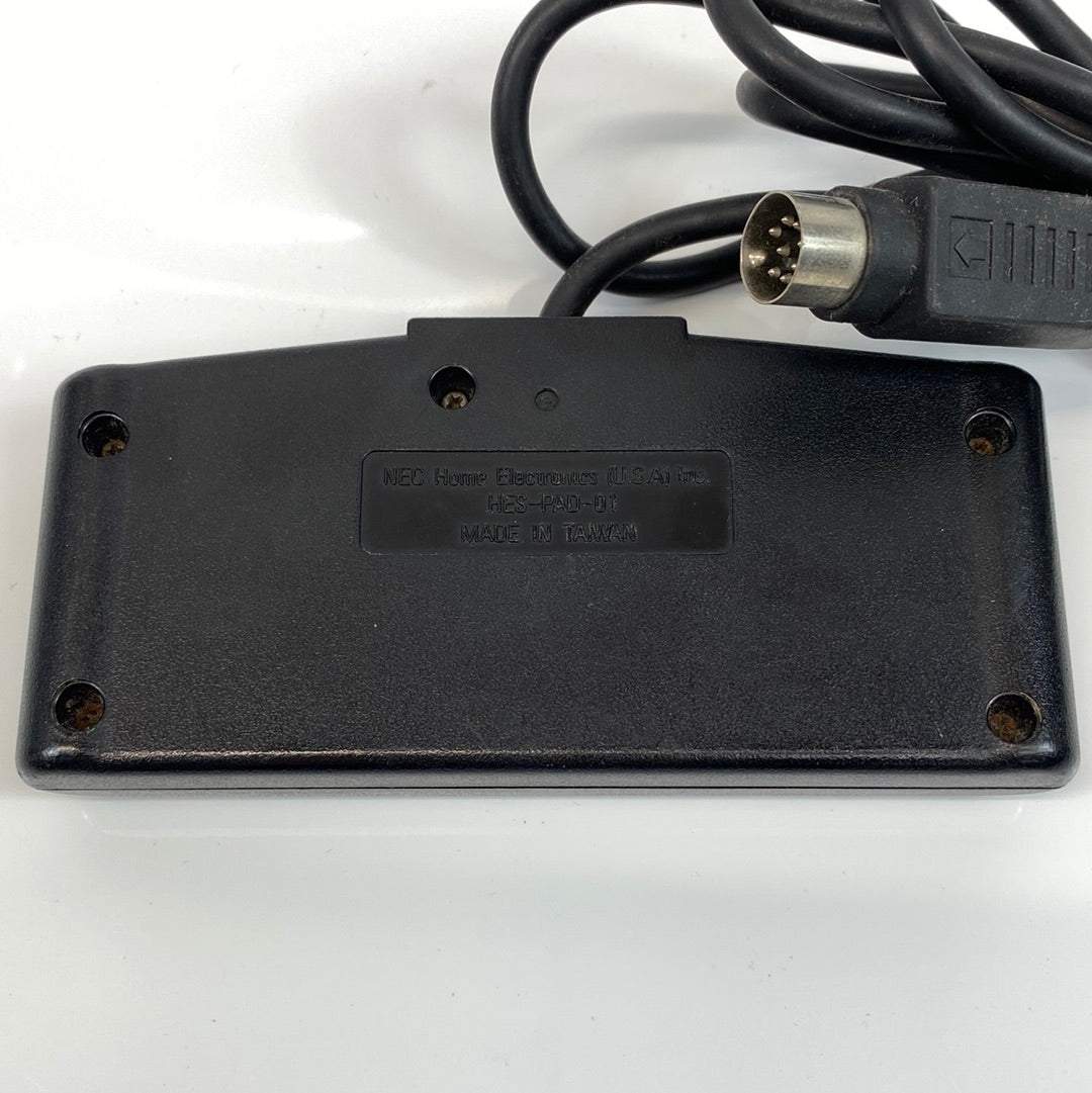 NEC TurboGrafx-16 System Black Console System and Controller