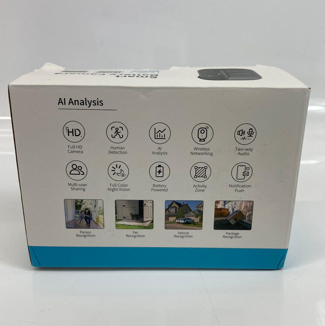 Vision Well Smart Battery Camera Black CG6S