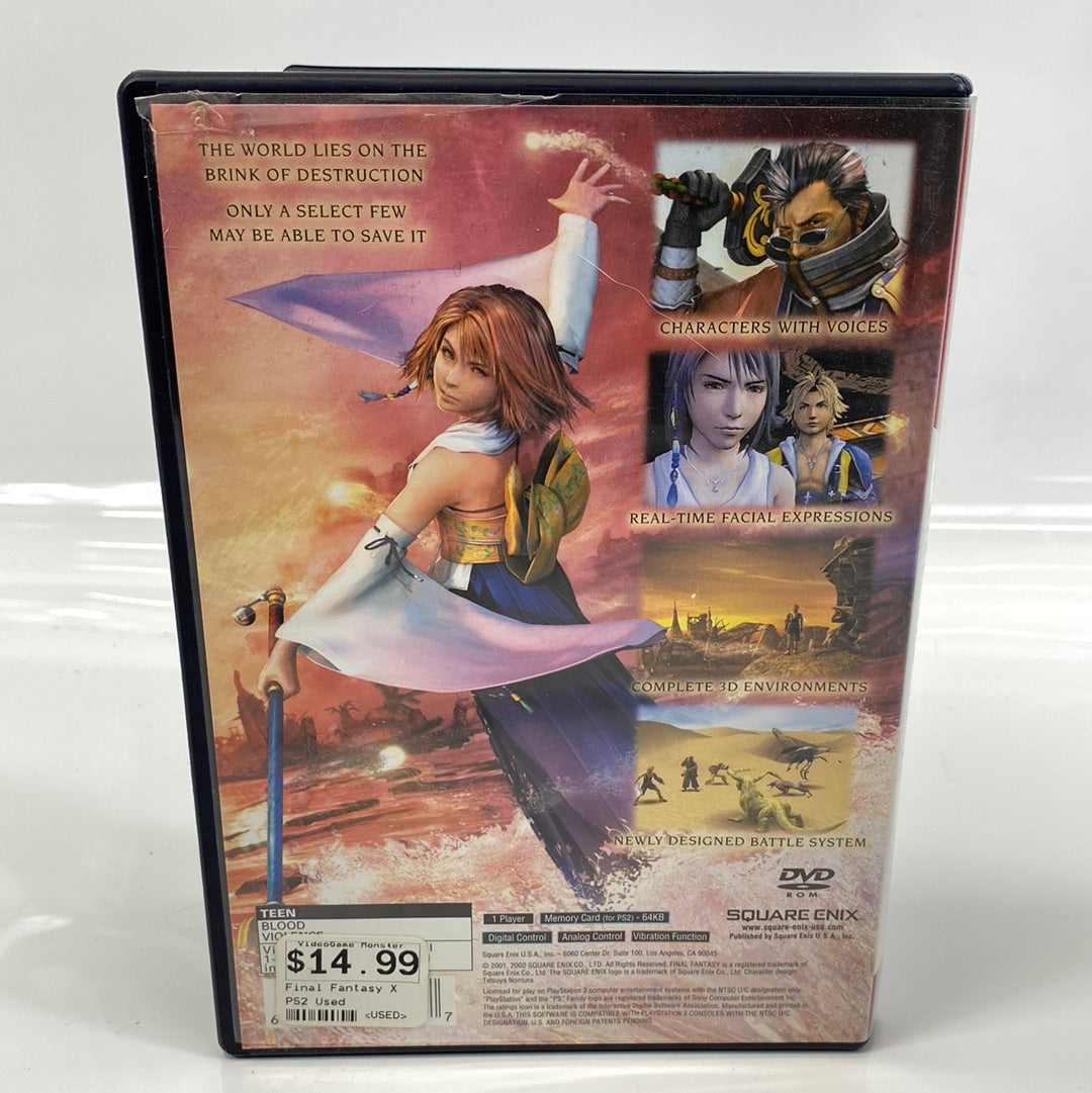 Final Fantasy X (Sony PlayStation 2, 2001) & Final Fantasy X-2 (Sony PlayStation 2, 2003)