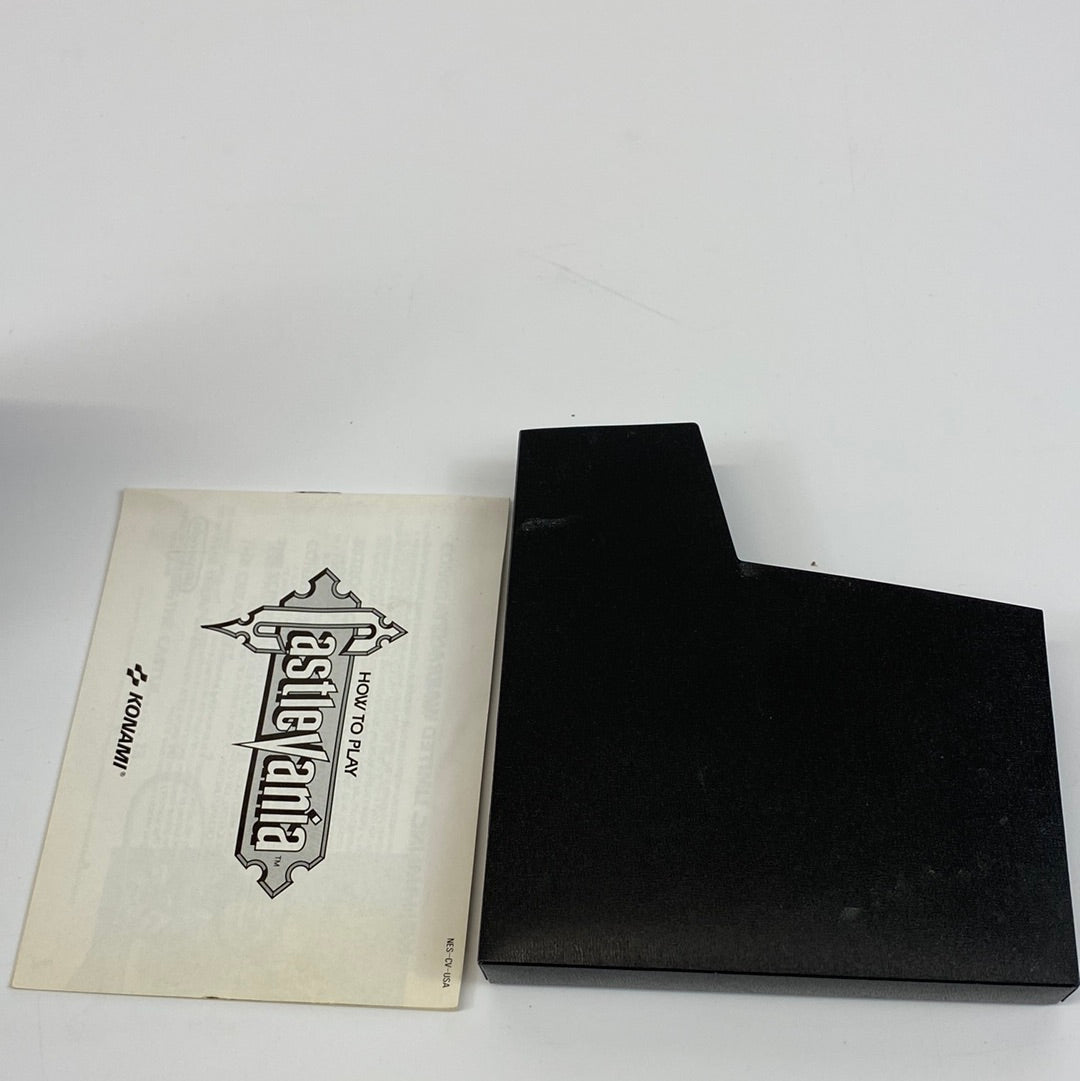 Castlevania (Nintendo NES, 1987) with Manual