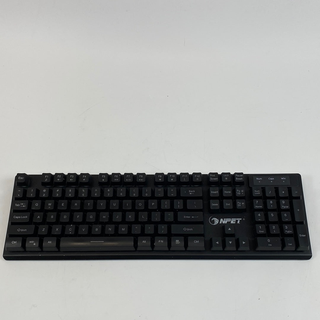 NPET K11 Wireless Gaming Keyboard w/ USB Dongle