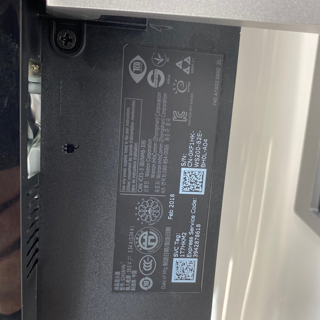 Dell S2418HN 24" FHD LED Gaming 60Hz 5ms