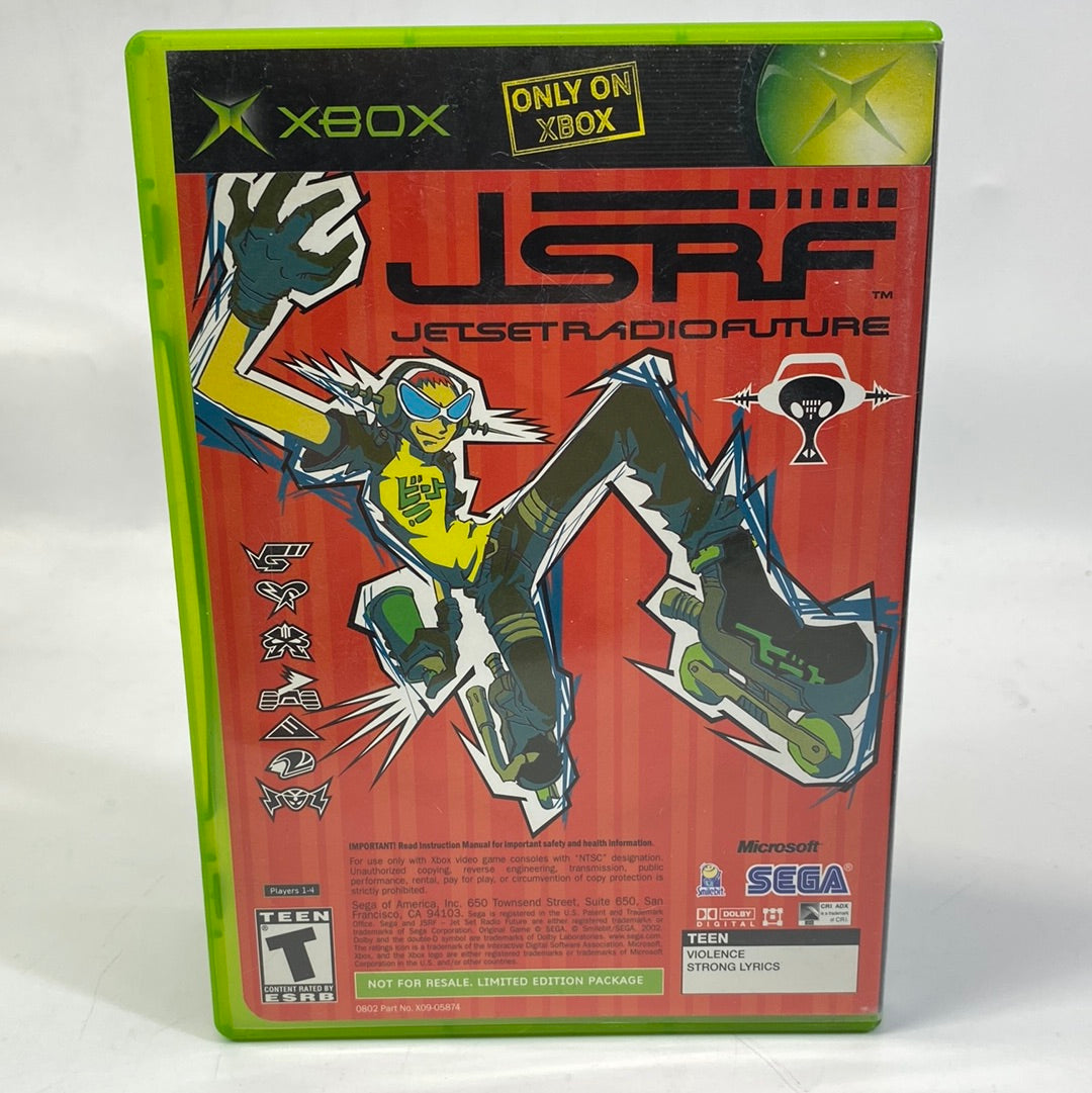 JSRF Jet Set Radio Future & Sega GT 2002 (Microsoft Xbox, 2002)