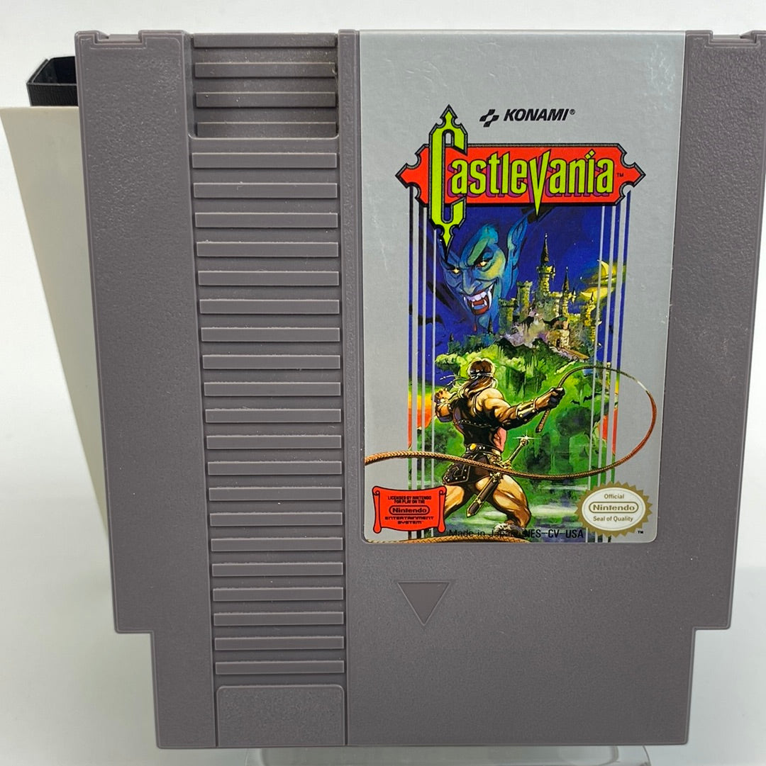 Castlevania (Nintendo NES, 1987) with Manual