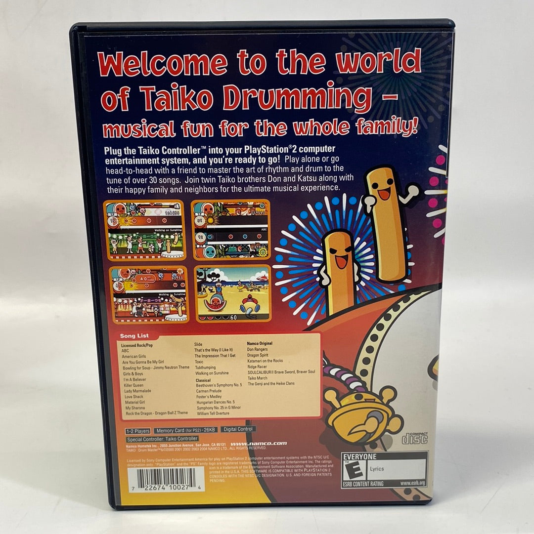 Taiko Drum Master Game Set Bundle