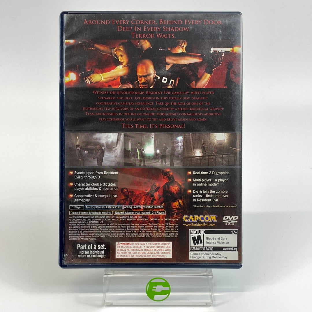 Resident Evil Outbreak (Sony PlayStation 2, 2004)
