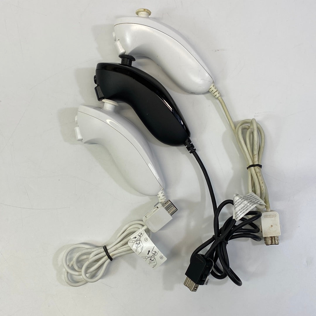 Nintendo Wii Nunchuck Bundle of 3