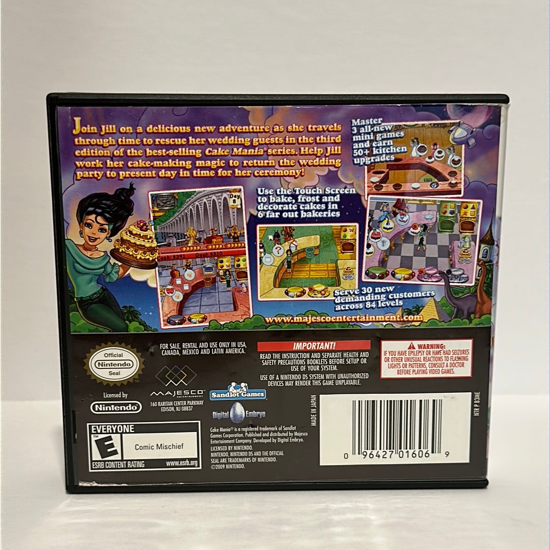 Cake Mania 3 (Nintendo DS, 2009)