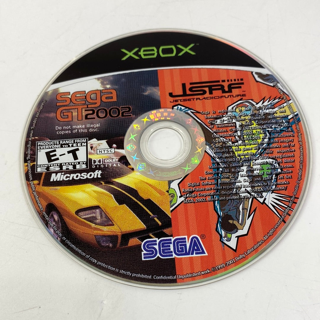 JSRF Jet Set Radio Future & Sega GT 2002 (Microsoft Xbox, 2002)