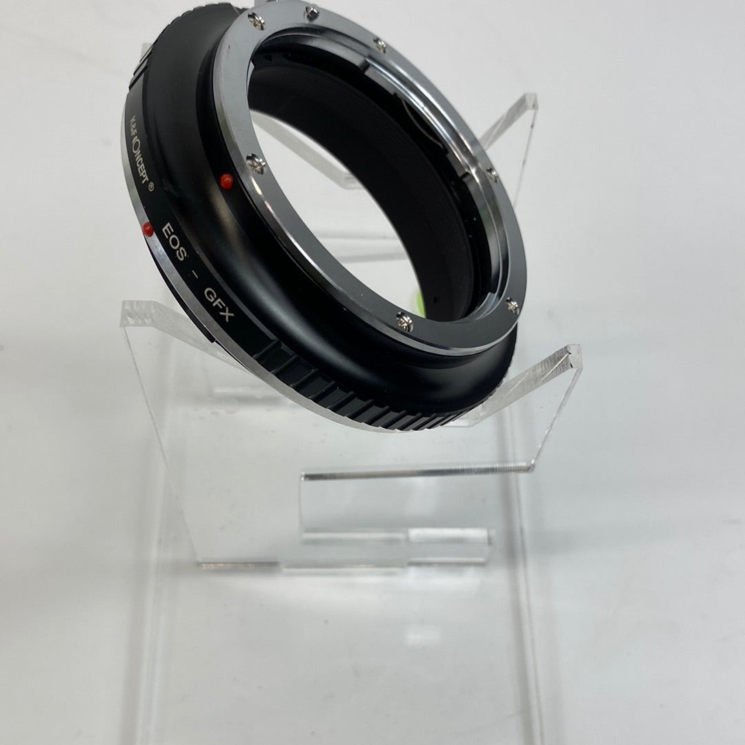 K&F Concept Lens Mount Adapter for Canon EOS Lens to Fujifilm GFX Series Camera