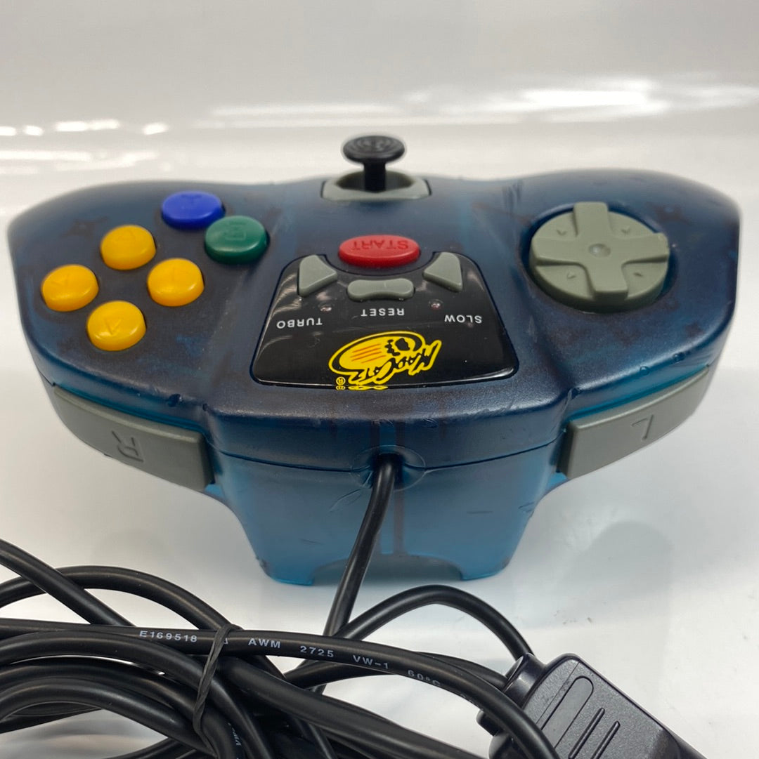 MadCatz Nintendo 64 N64 Wired Controller Blue