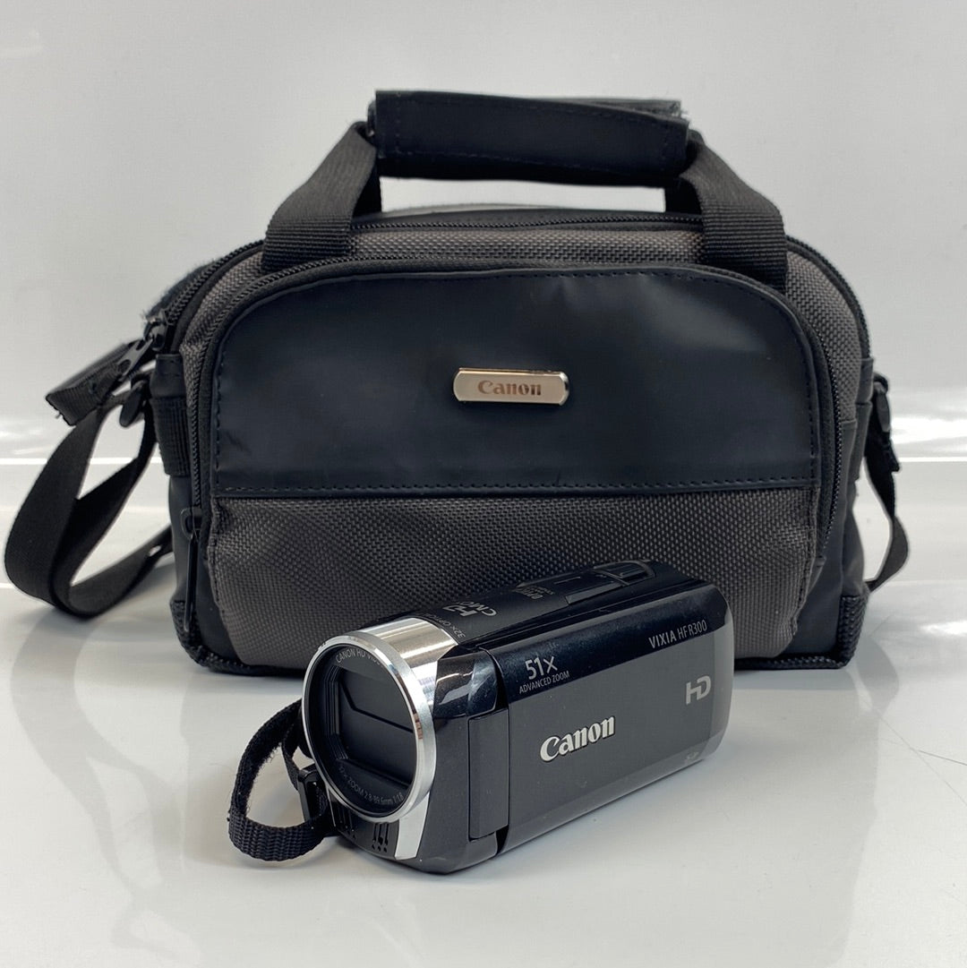 Canon Vixia HF R300 Digital Camera 51x Zoom 1080p Full HD 8MP Flash Camcorder