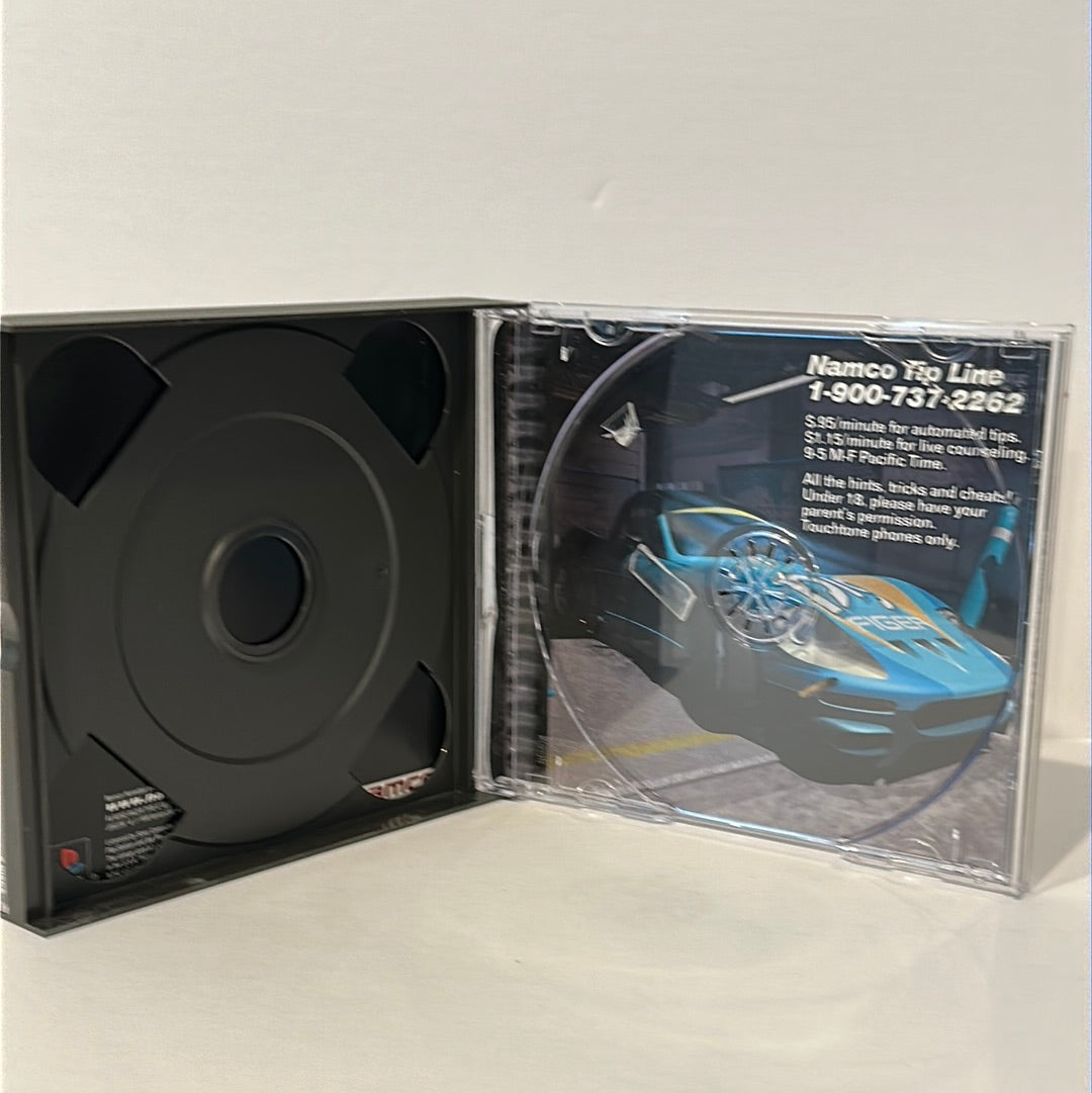R4 Ridge Racer Type 4 (Sony Playstation 1 PS1, 1999) W/ Bonus Disc