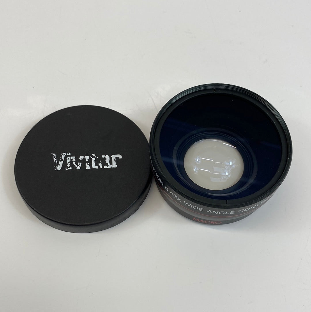 Vivitar HD4 MC AF High Definition 0.43X Wide Angle Converter Lens