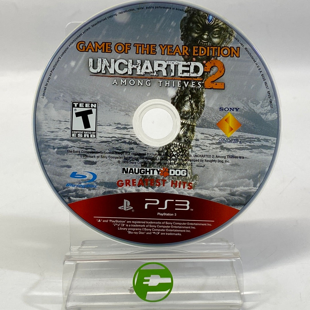 Uncharted 1 2 3 Collection (Sony PlayStation 3, 2007, 2009, 2011) w/ Case & Manual