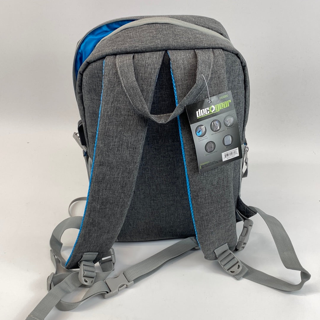 New Decogear Multi-function Backpack for Camera and Drones Gray DG200G