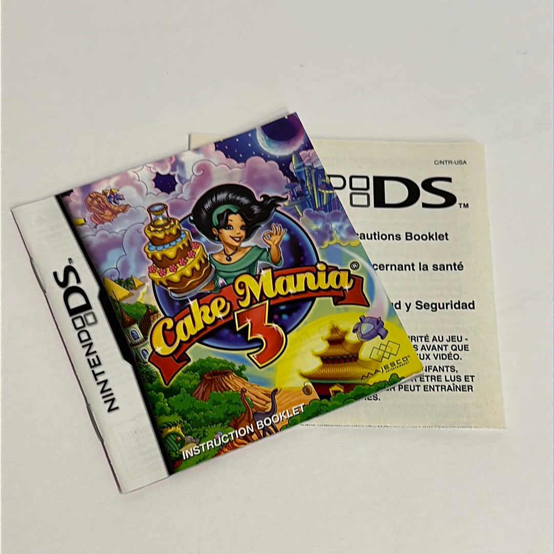 Cake Mania 3 (Nintendo DS, 2009)