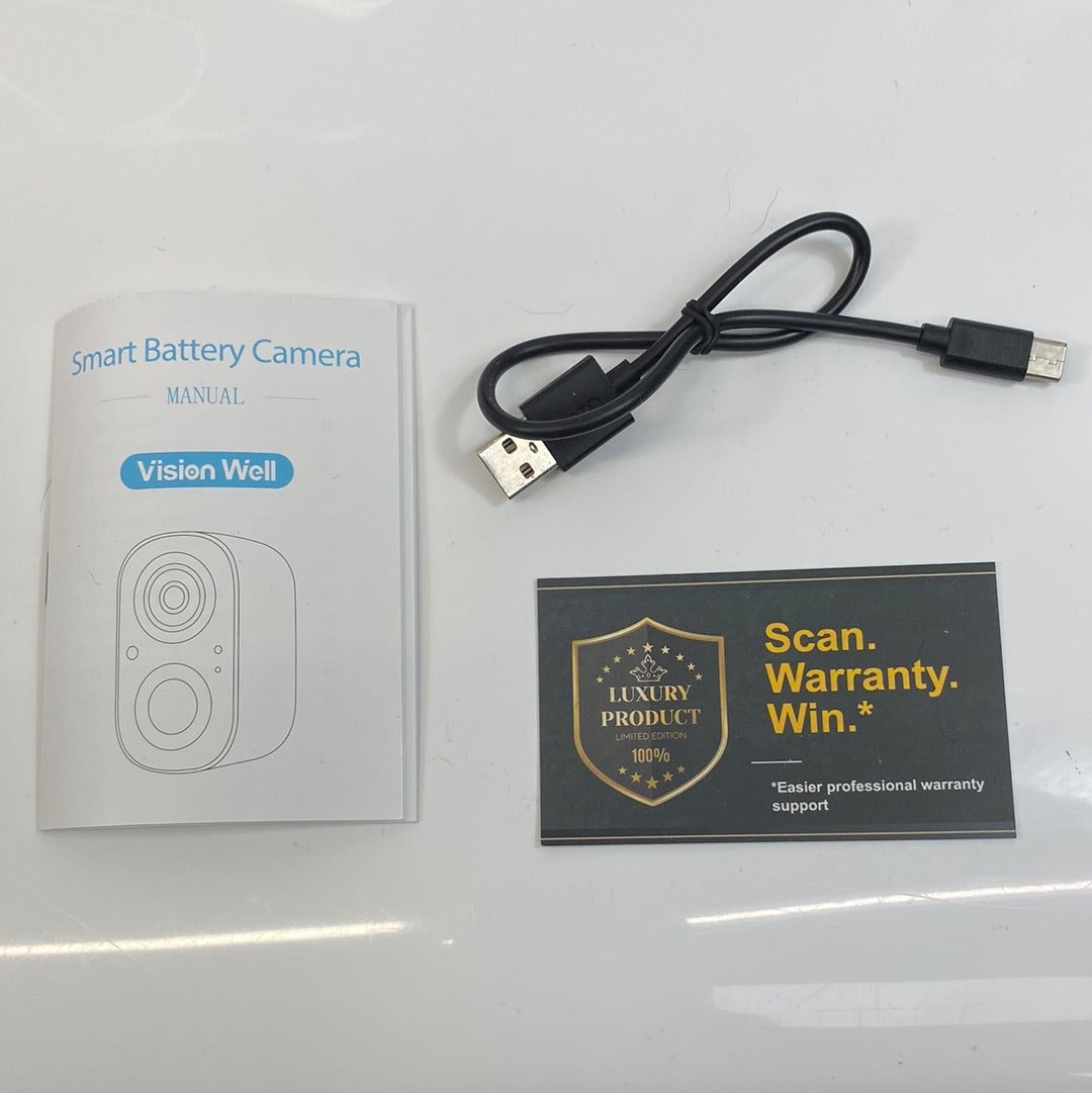 Vision Well Smart Battery Camera Black CG6S