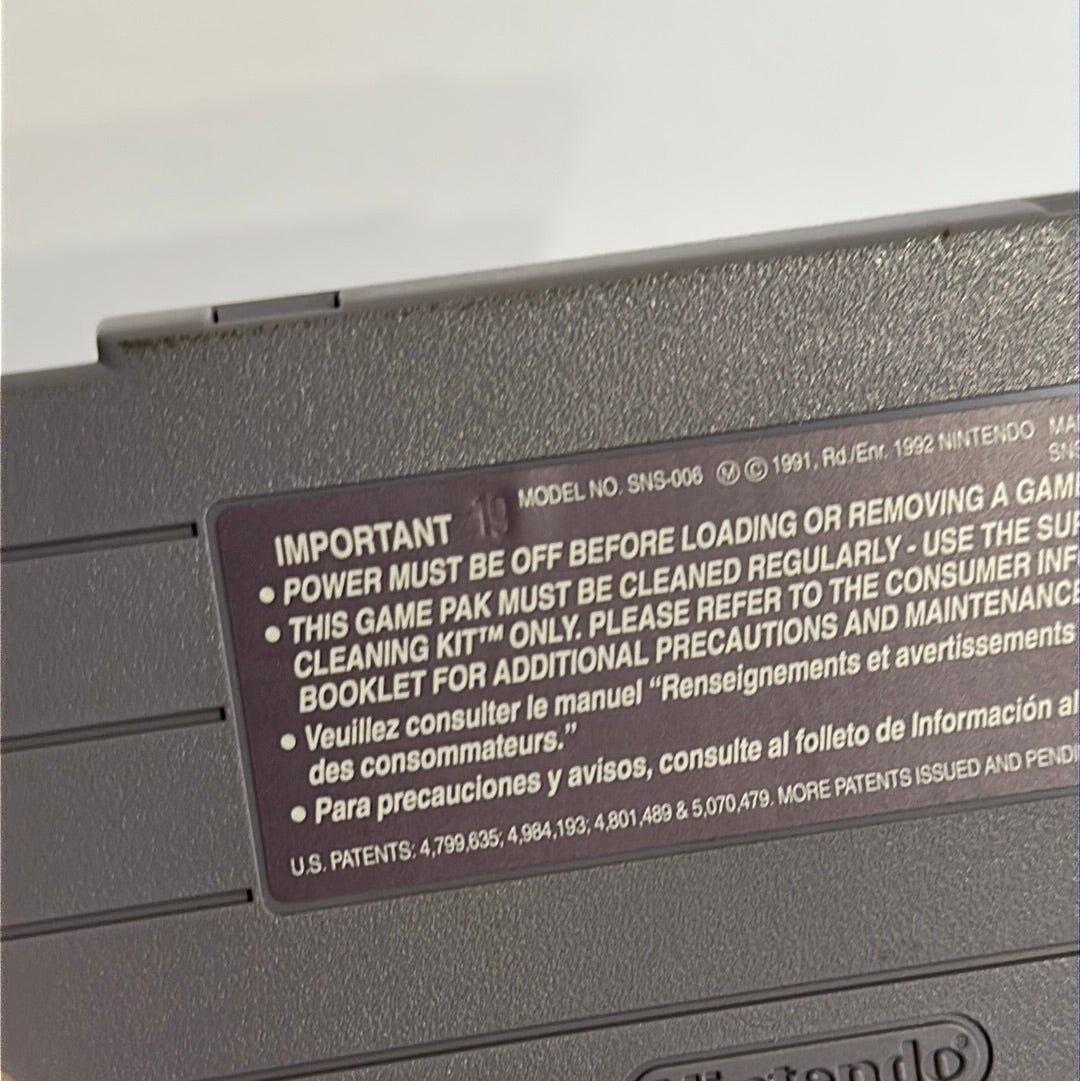 NBA Jam (Super Nintendo SNES, 1994) w/ Box & Manual