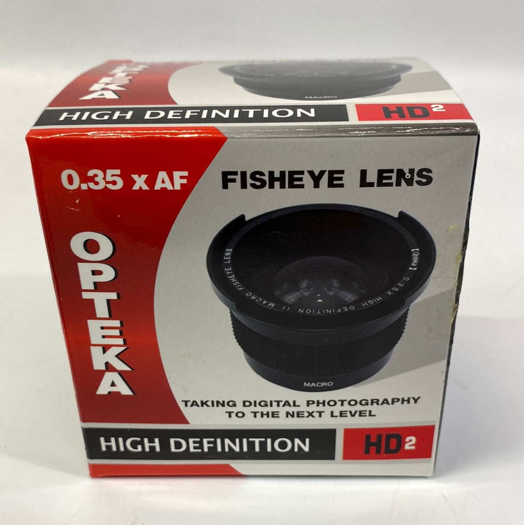 New Open Box Opteka 0.35 x AF High Definition II Macro Fisheye Lens