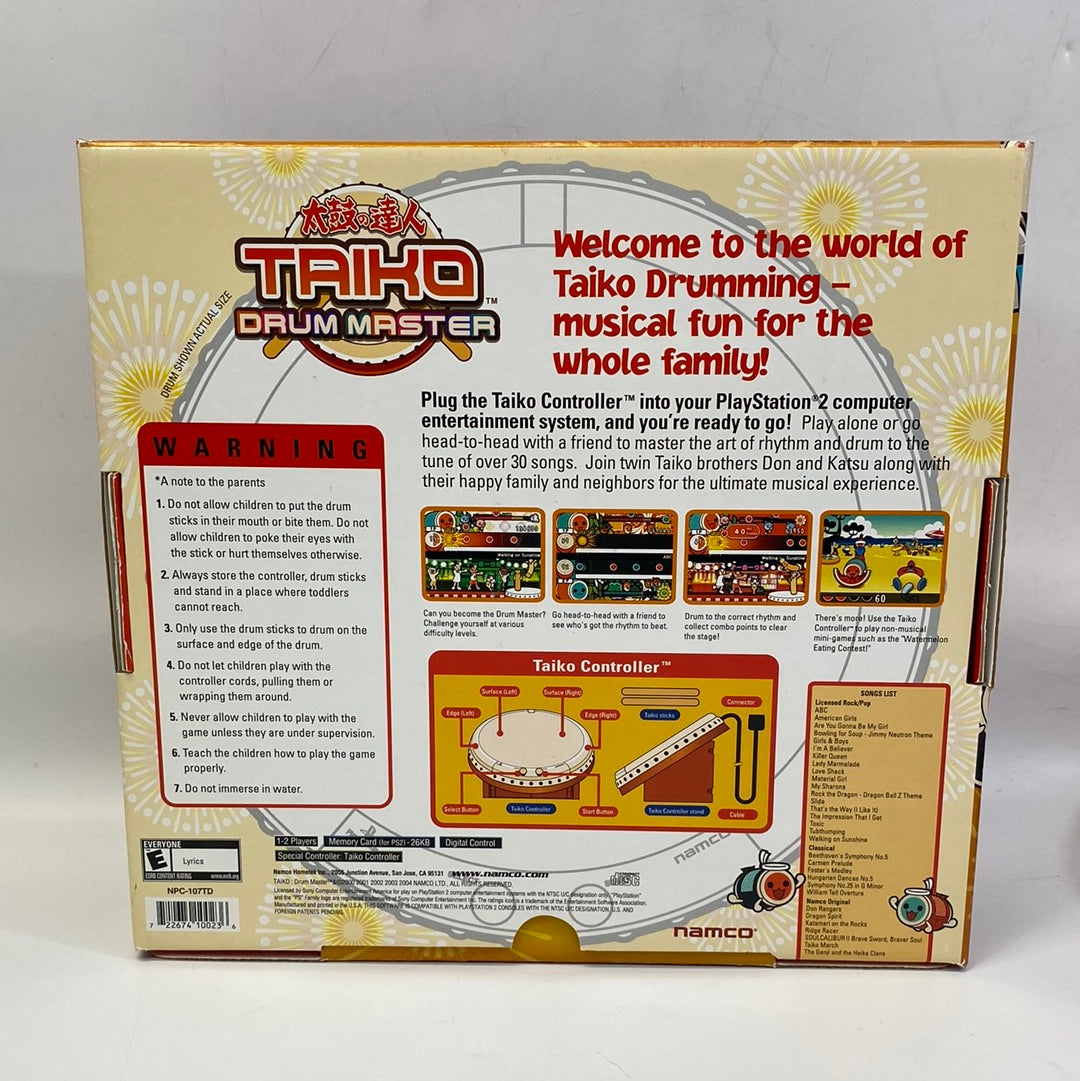 Taiko Drum Master Game Set Bundle