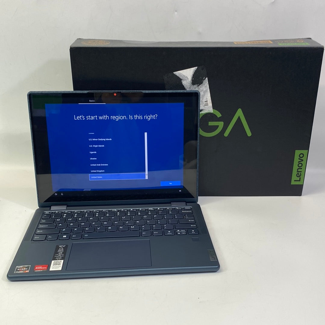 Lenovo Yoga 6 13" Touch Laptop 256GB SSD 8GB Ryzen 5 5500U 2.1GHz 13ALC7