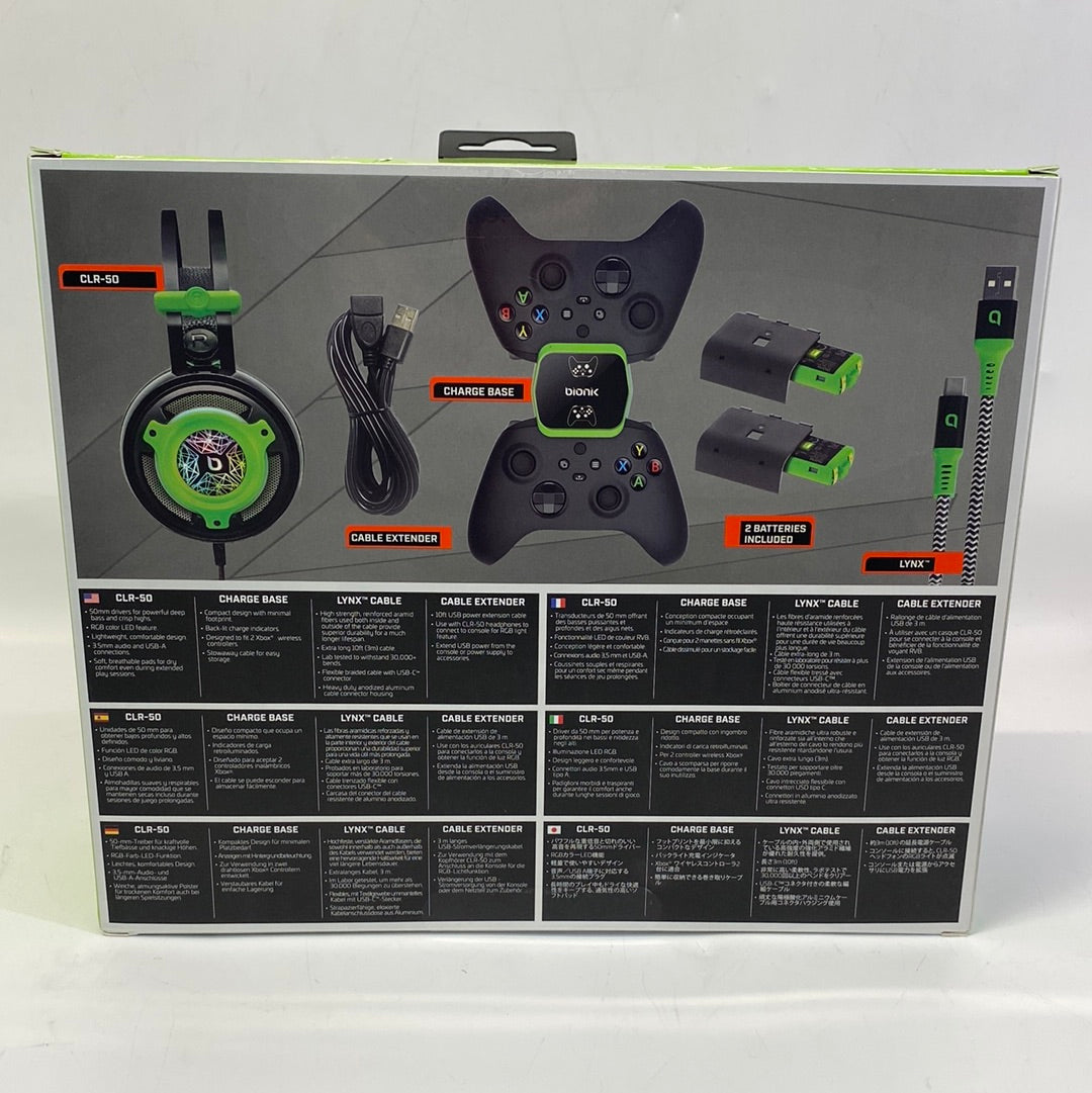 New Bionik Pro Kit Gaming Headset/Charging/Cable Set (Xbox Series X/S)