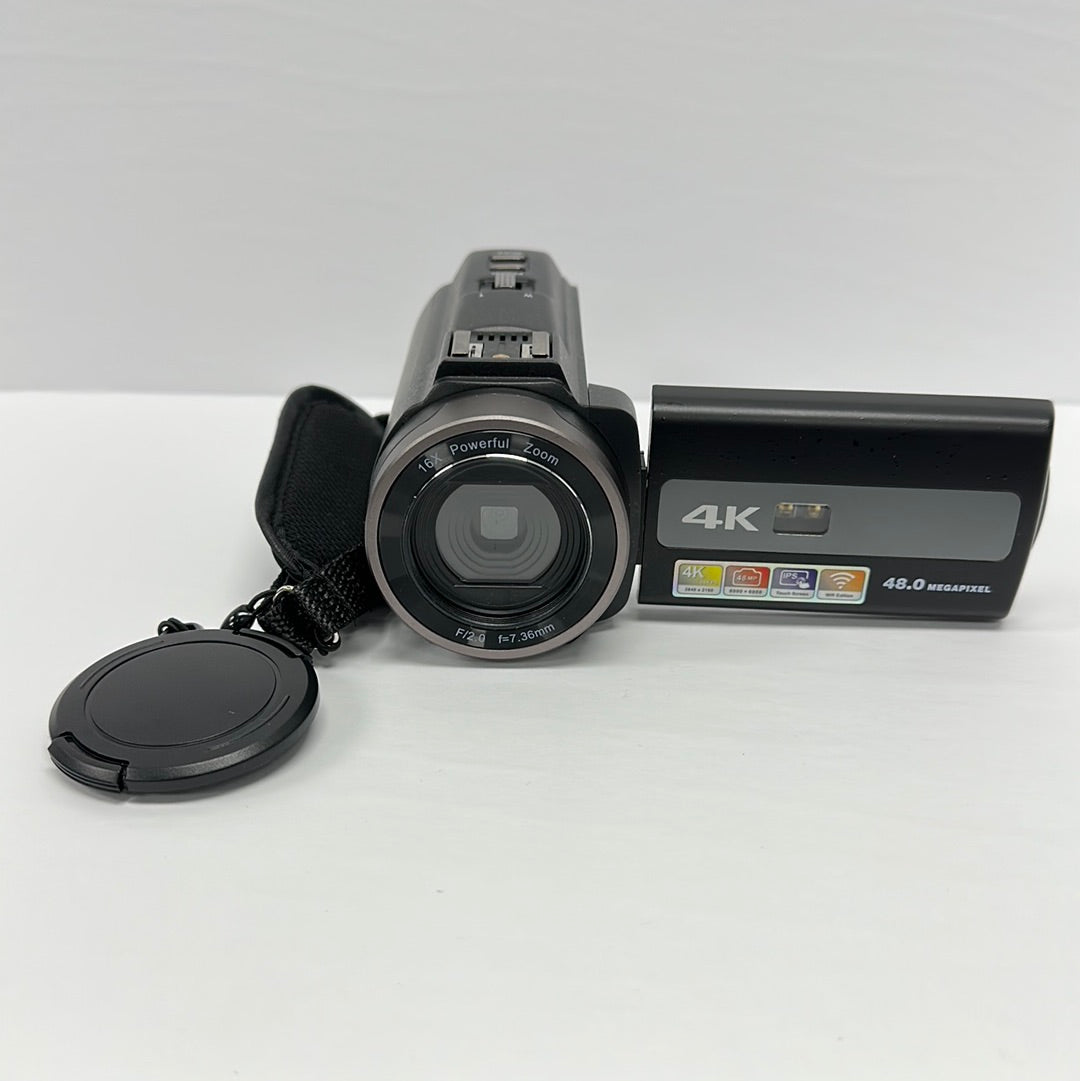 Open Box HDV-544KM Black Max 48 Megapixel 4K Night Vision WIFI Digital Camcorder