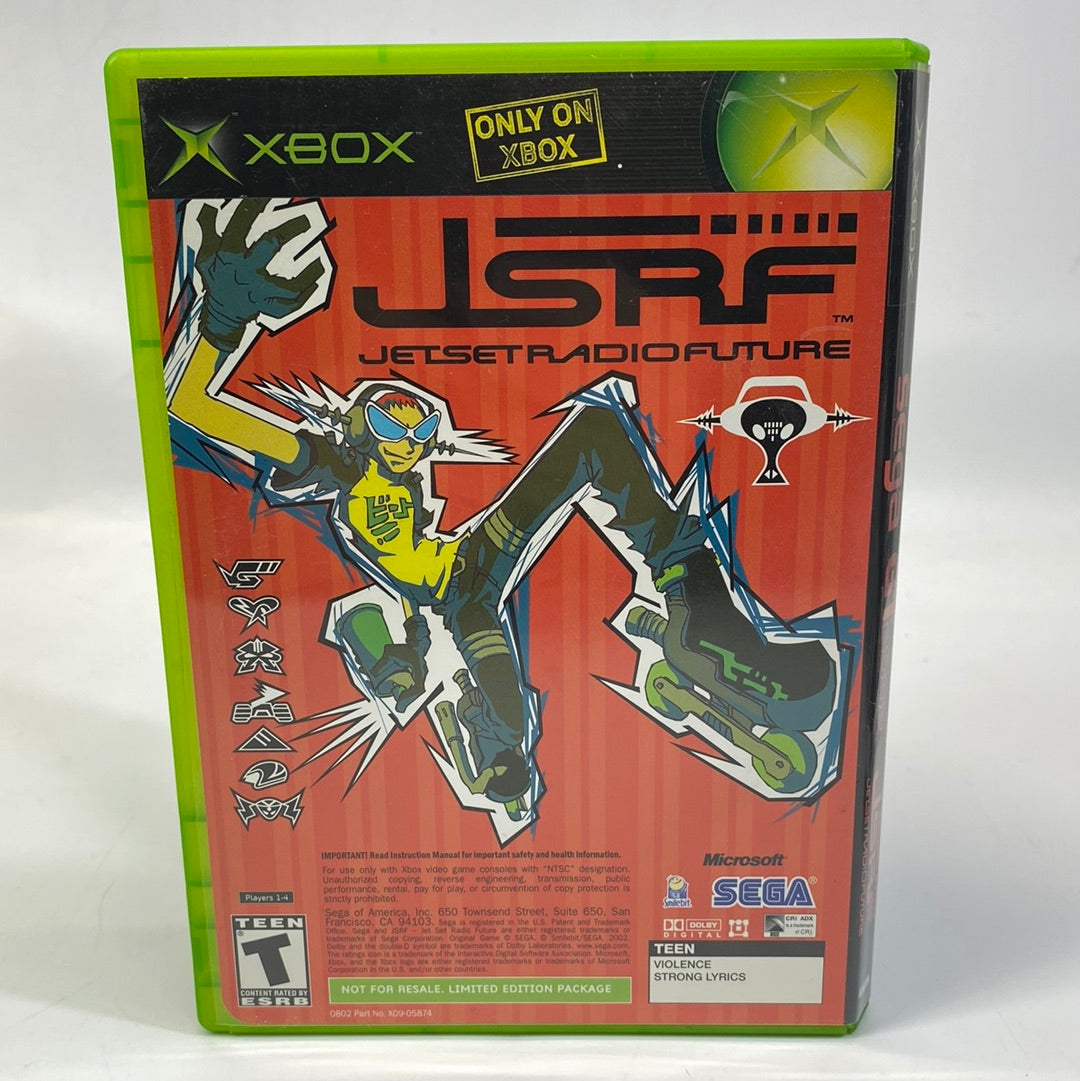 JSRF Jet Set Radio Future & Sega GT 2002 (Microsoft Xbox, 2002)