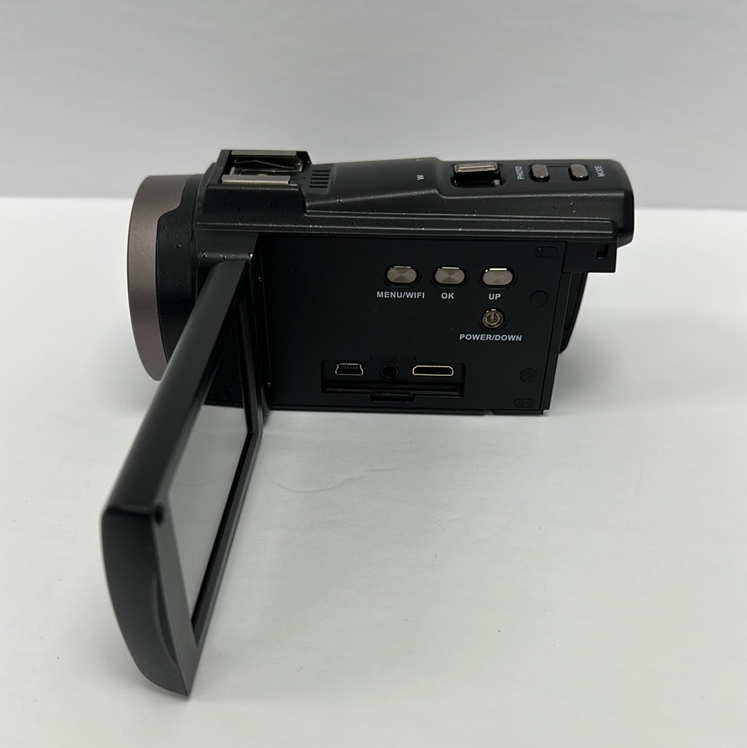 Open Box HDV-544KM Black Max 48 Megapixel 4K Night Vision WIFI Digital Camcorder