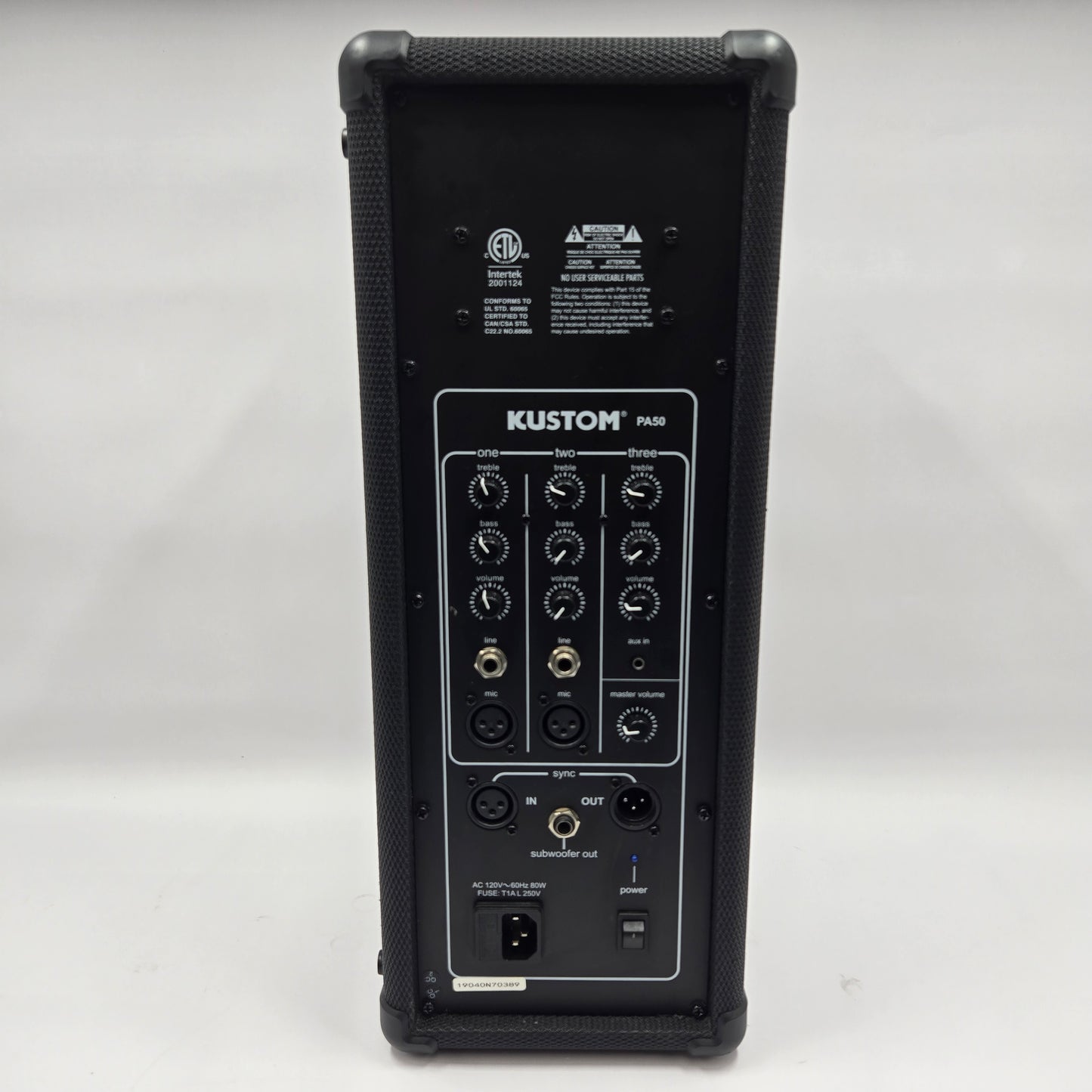 KUSTOM PA50 50W Personal PA System