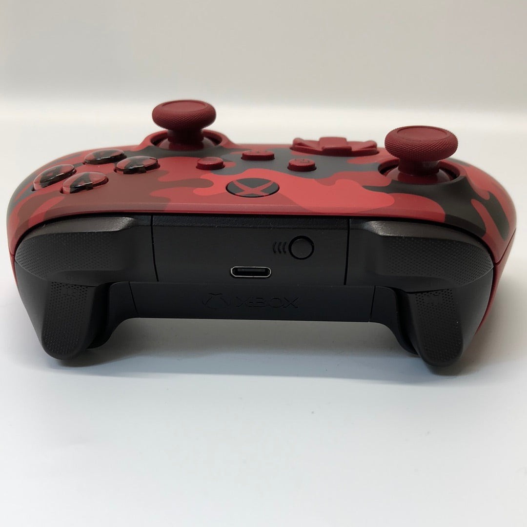 Microsoft Xbox Series One Wireless Controller Daystrike Camo Red
