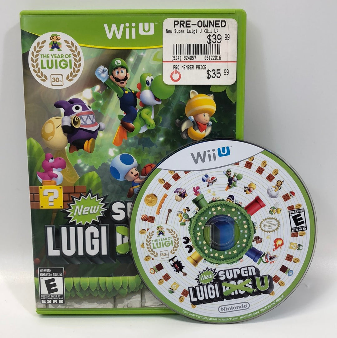 liefdadigheid Groenten Aanhoudend New Super Luigi U (Nintendo Wii U, 2013) – PayMore Cary