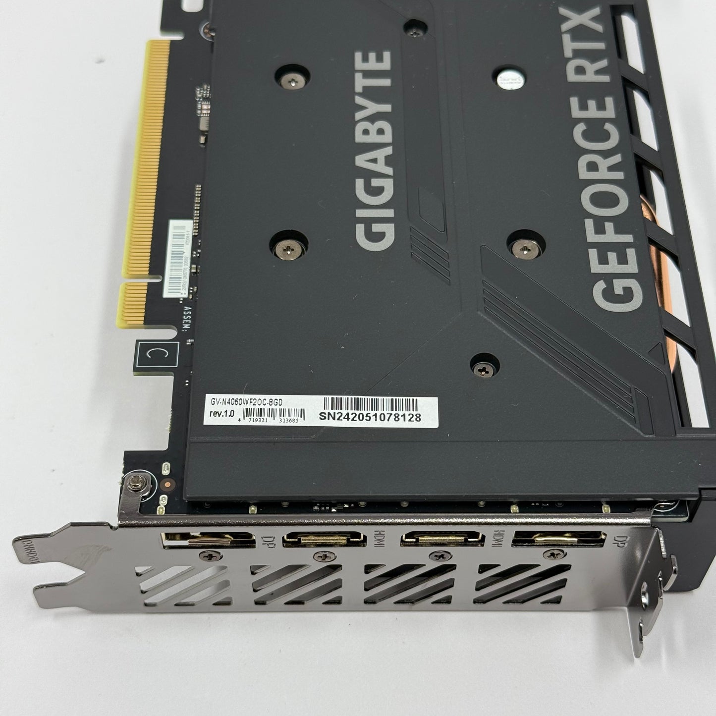 Gigabyte GeForce RTX 4060 8GB GDDR6 Graphics Card GV-N406TWF2OC-8GD