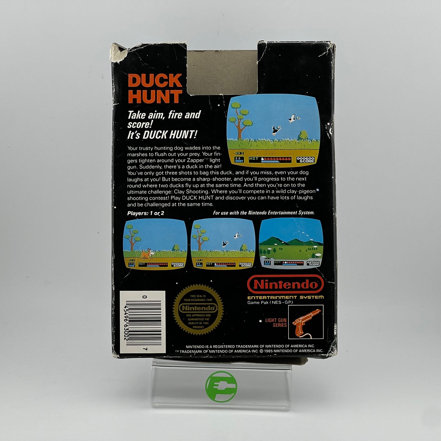 Duck Hunt [5 Screw] (Nintendo NES, 1985) Read