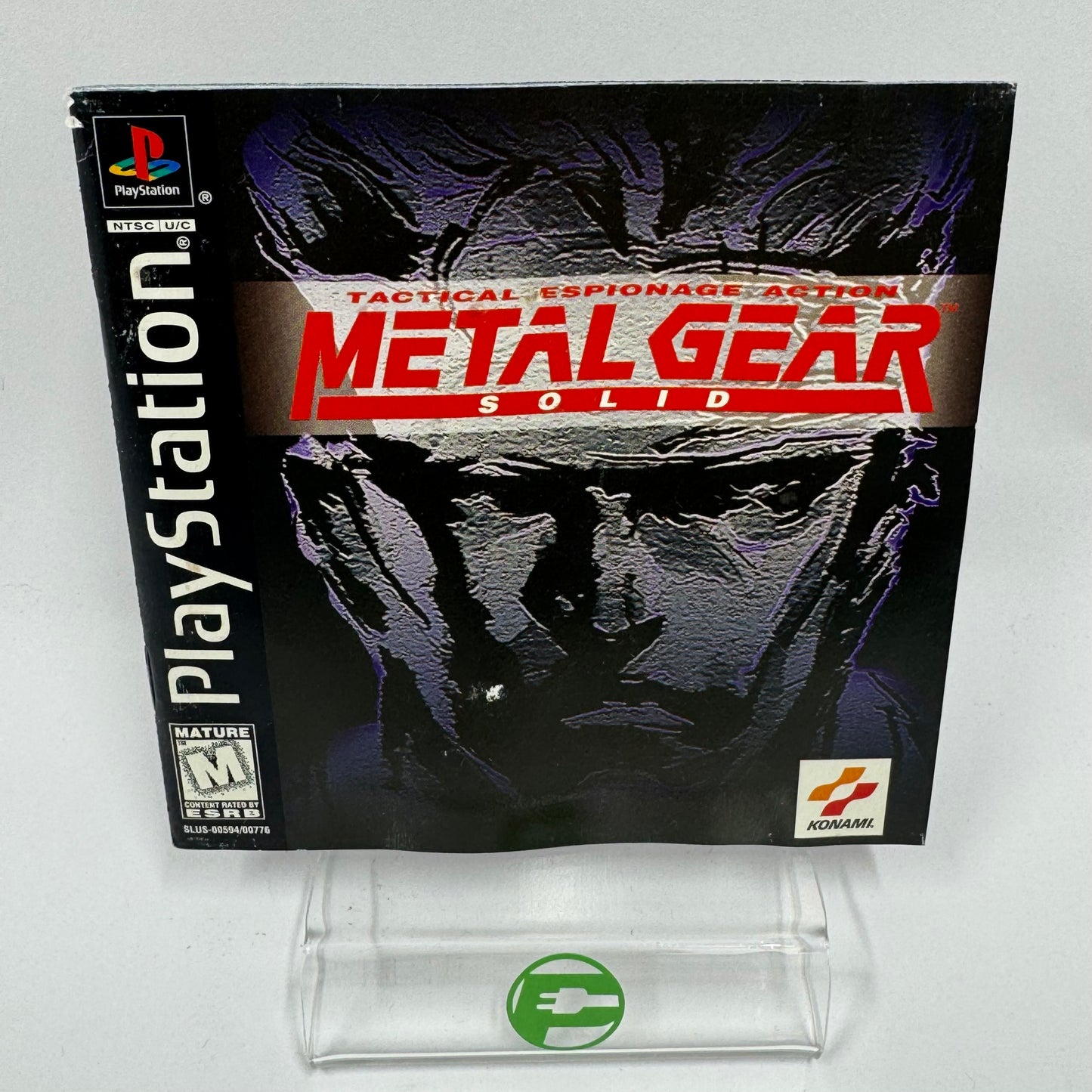 Metal Gear Solid (Sony PlayStation 1 PS1, 1998)