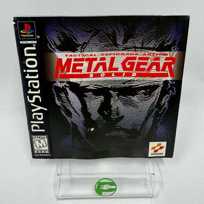 Metal Gear Solid (Sony PlayStation 1 PS1, 1998)