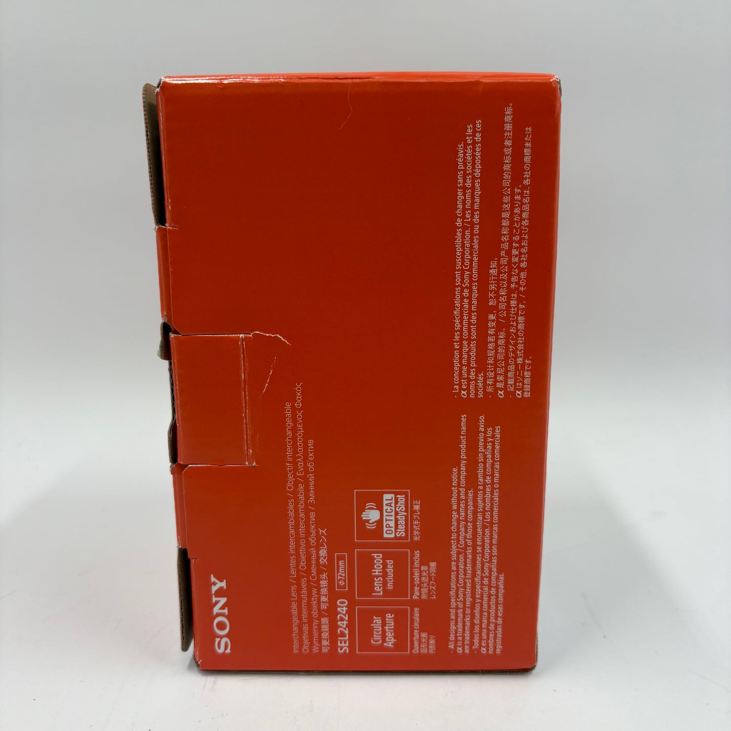 Sony FE 24-240mm f/3.5-6.3 E-Mount Full-Frame Lens SEL 24240