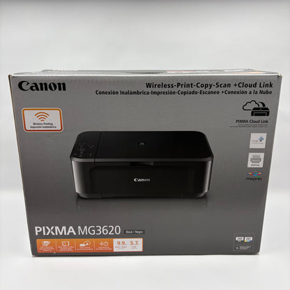 New Canon PIXMA Wireless All-in-One Color Inkjet Printer MG3620