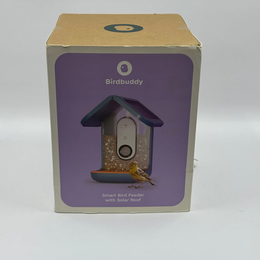 New Birdbuddy Smart Bird Feeder Blue Shelf Wear BBG1003BAC