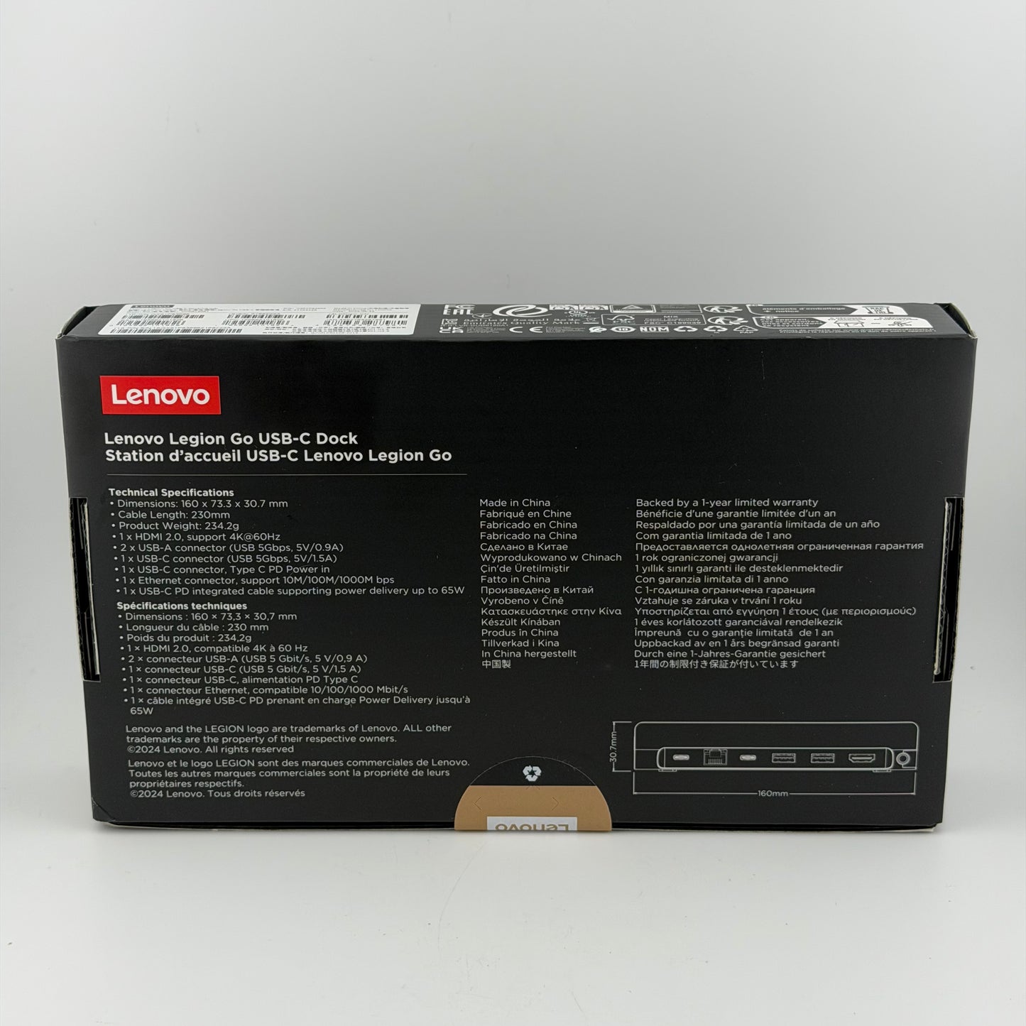 New Lenovo Legion Go USB-C Dock GX91P83696