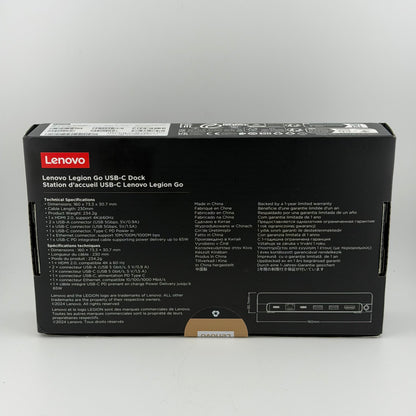 New Lenovo Legion Go USB-C Dock GX91P83696